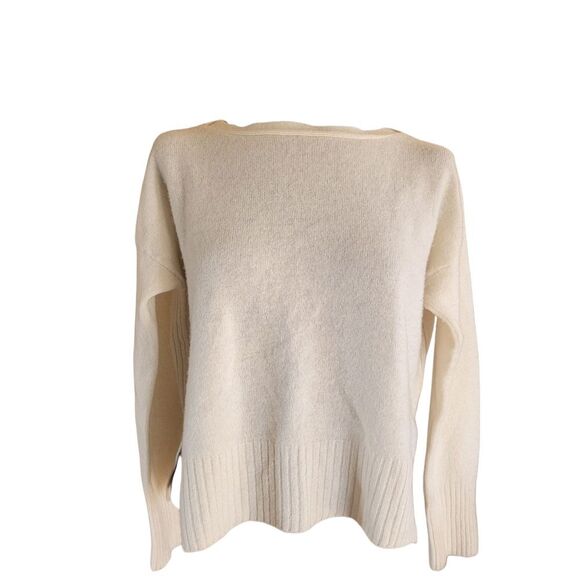 Anthropology The Cahmere Collection Cream Women's Sweater - Picture 1 of 5